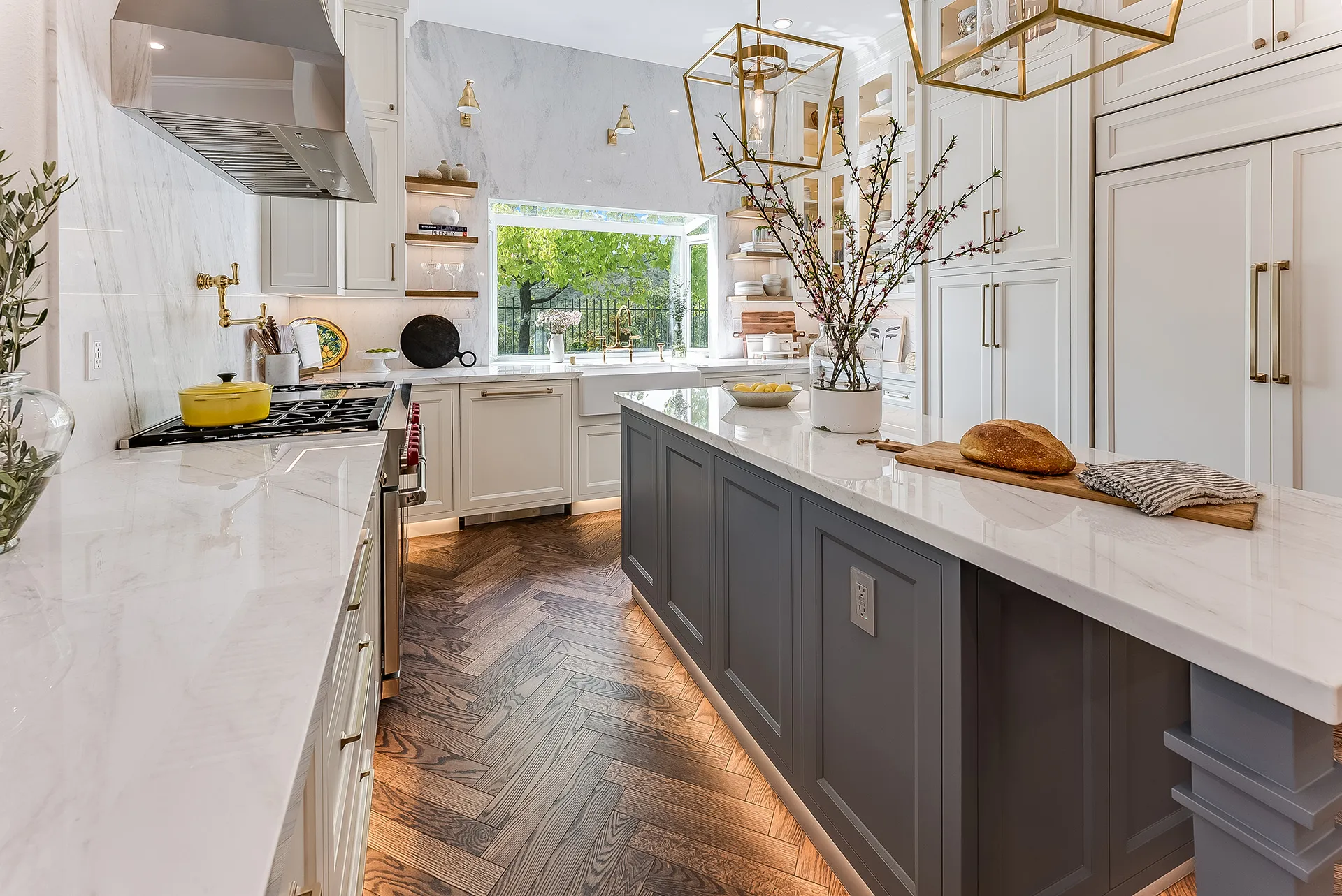 Traditional Transitional Kitchen Remodel by Focil Construction Inc. project photo 3